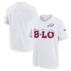 Buffalo Bills Youth 2025 Rivalries Collection T-Shirt - White on sale