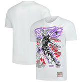 Vince Carter Toronto Raptors Hardwood Classics Chalked Up T-Shirt - White online