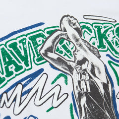 Dirk Nowitzki Dallas Mavericks Hardwood Classics Chalked Up T-Shirt sale - White shop