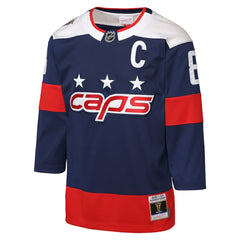Alexander Ovechkin Washington Capitals Mitchell & Ness Youth 2018 NHL Stadium Series Power Play 2.0 Player Jersey - Navy Jerseys