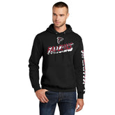 Atlanta Falcons Starter Wordmark Logo Pullover Hoodie - Black discount