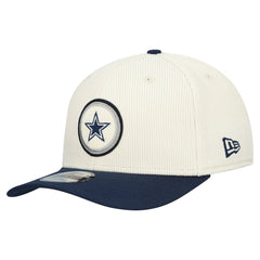 Dallas Cowboys New Era Loyal Corduroy 9SEVENTY Adjustable Hat - Cream outlet