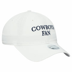 Dallas Cowboys New Era Women's Team Fan 9TWENTY Adjustable Hat - White discount