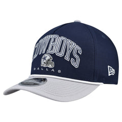Dallas Cowboys New Era Arch 9FORTY A-Frame M-Crown Adjustable Hat - Navy online