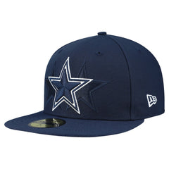 Dallas Cowboys New Era Tri-Hit 59FIFTY Fitted Hat - Navy sale