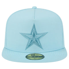 Dallas Cowboys New Era Color Pack A-Frame 59FIFTY Fitted Hat - Light Blue cheap