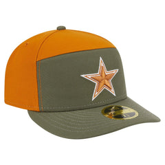 Dallas Cowboys New Era 2-Tone Color Pack Split Panel 59FIFTY Fitted Hat - Olive/Brown outlet