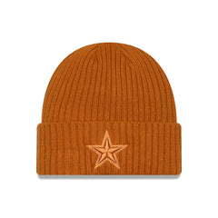 Dallas Cowboys New Era Color Pack Cuffed Knit Hat - Brown cheap