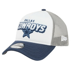 Dallas Cowboys New Era Preschool Streak A-Frame 9FORTY Adjustable Hat - White/Navy outlet