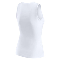 Detroit Lions WEAR by Erin Andrews Women's Ribbed Graphic Tank Top - White on sale