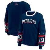 New England Patriots WEAR by Erin Andrews Women's Sport Long-Sleeve T-Shirt - Navy online