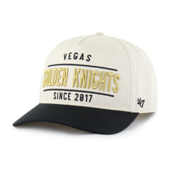 Vegas Golden Knights '47 Expansion Debut Two-Tone Hitch Adjustable Hat - Cream/Black Hats