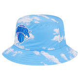 New York Knicks Summer Sun and Storm Reversible Bucket Hat - Black/Light Blue on sale