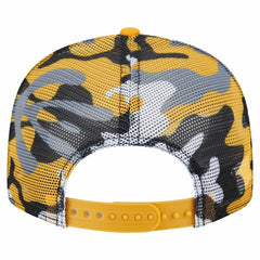Boston Bruins New Era Camo Meshback 9FIFTY Snapback Hat - Black/Gold Hats