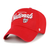 Washington Nationals Women's Ariana Clean Up Adjustable Hat Red