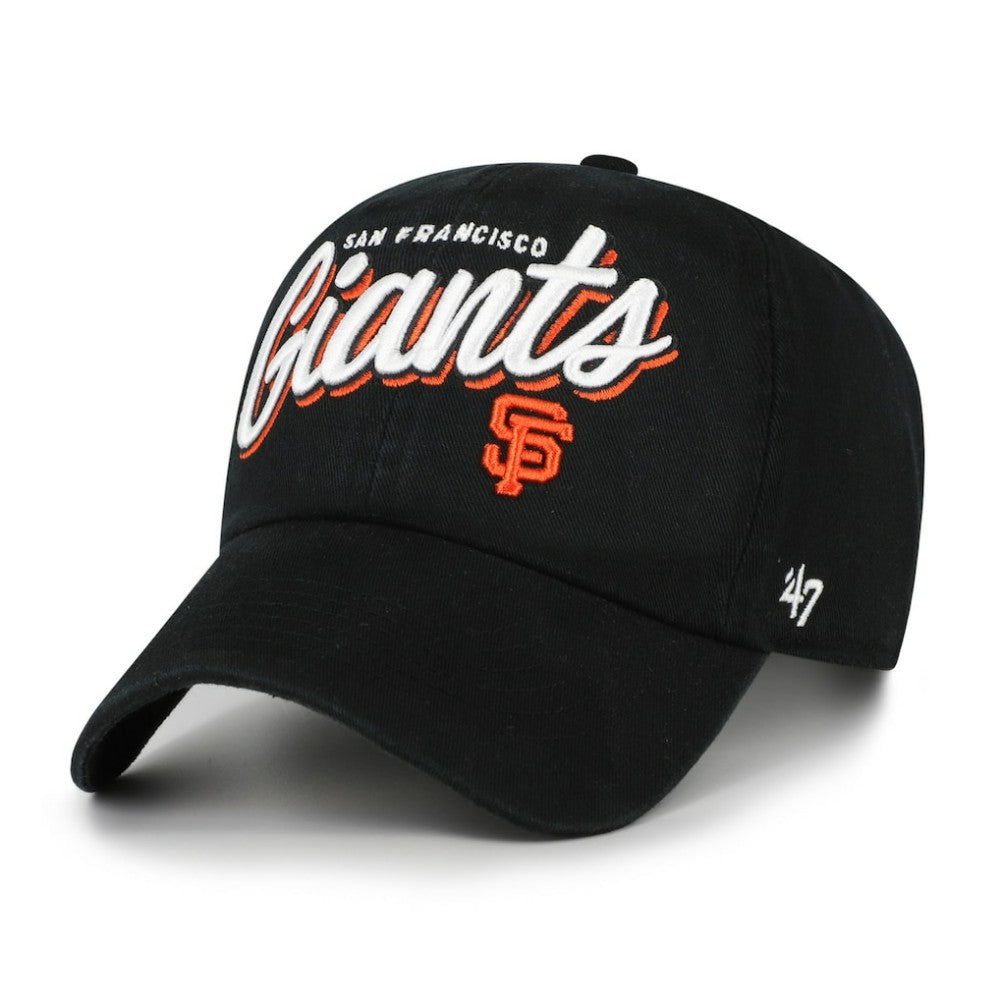 San Francisco Giants Women's Ariana Clean Up Adjustable Hat Black