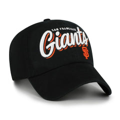 San Francisco Giants Women's Ariana Clean Up Adjustable Hat Black