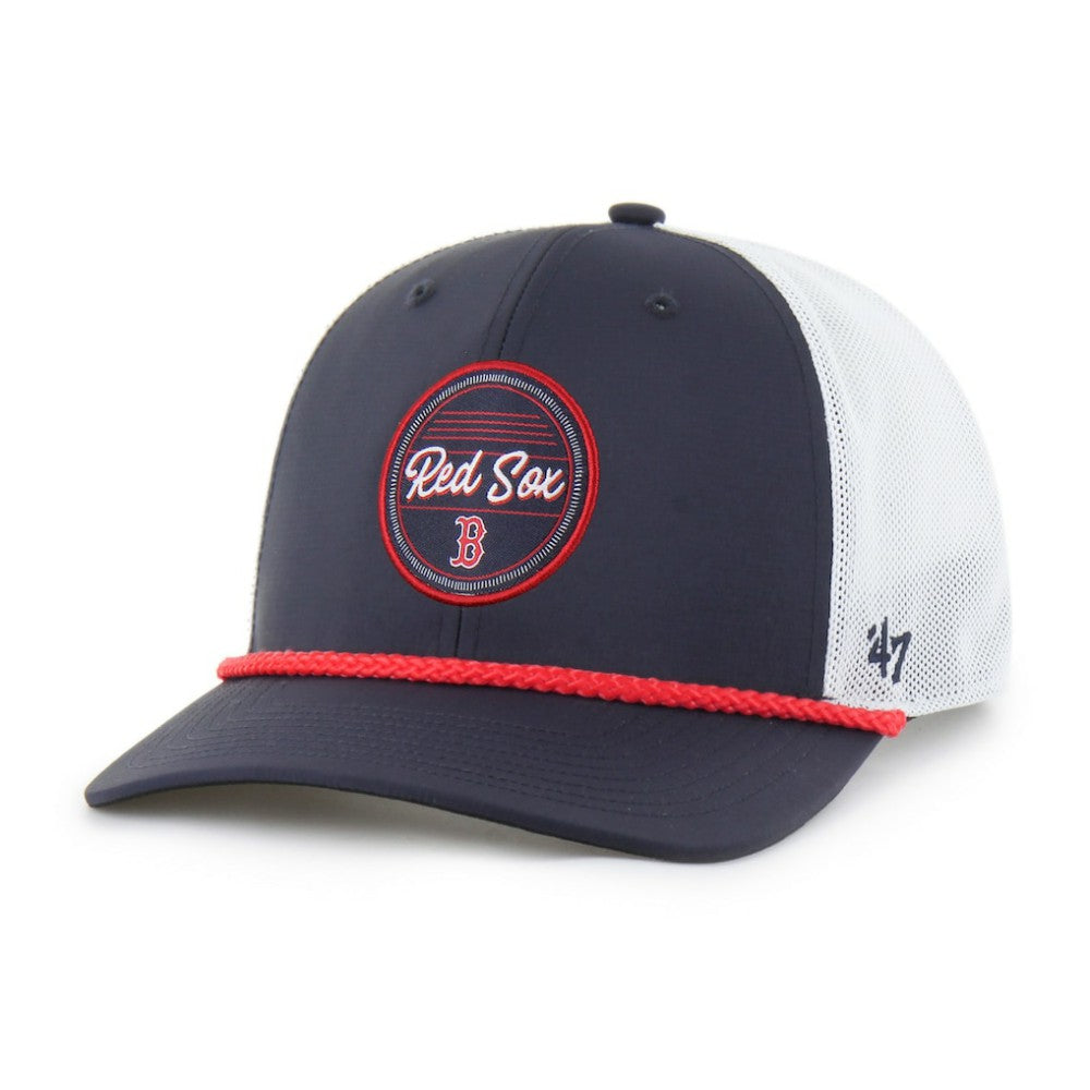 Boston Red Sox Fairway Trucker Adjustable Hat Navy/White