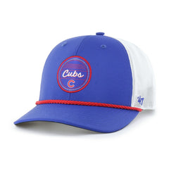 Chicago Cubs Fairway Trucker Adjustable Hat Royal/White