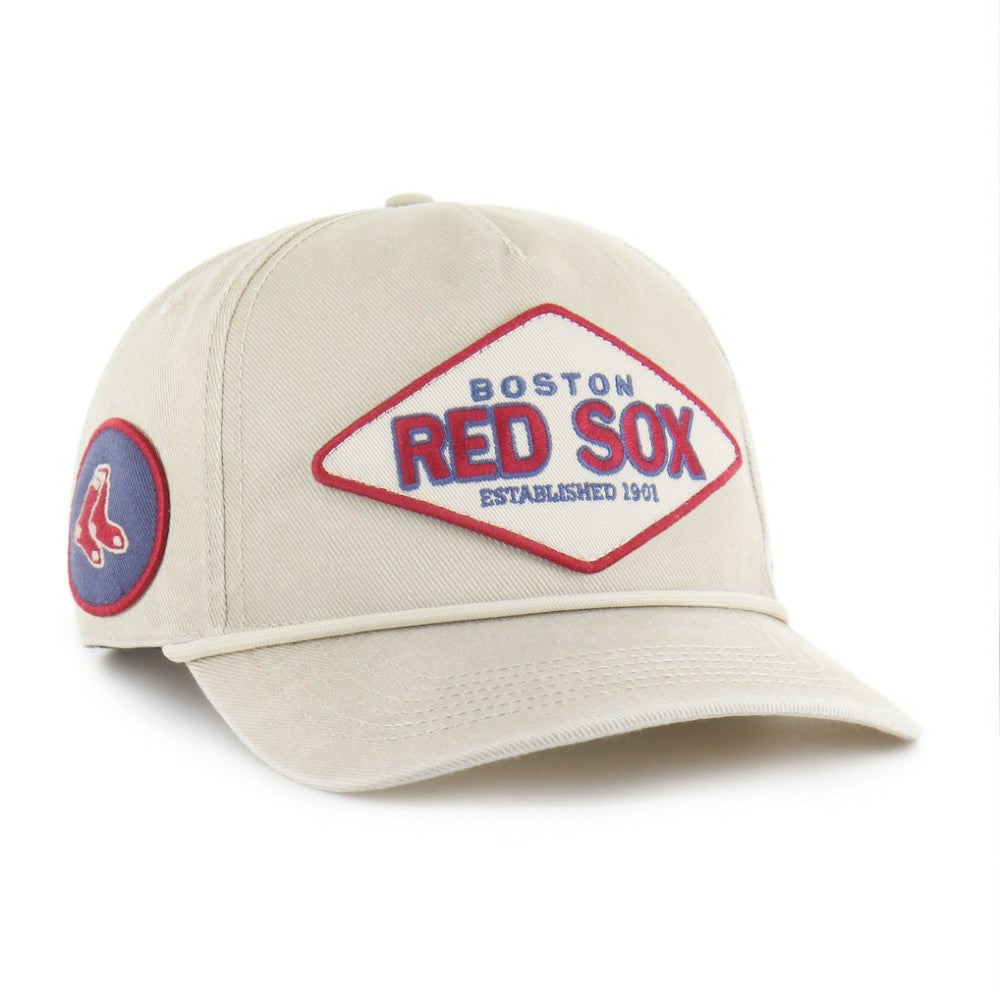 Boston Red Sox Cairn Hitch Adjustable Hat Khaki