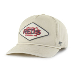 Cincinnati Reds Cairn Hitch Adjustable Hat Khaki