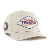 Detroit Tigers Cairn Hitch Adjustable Hat Khaki