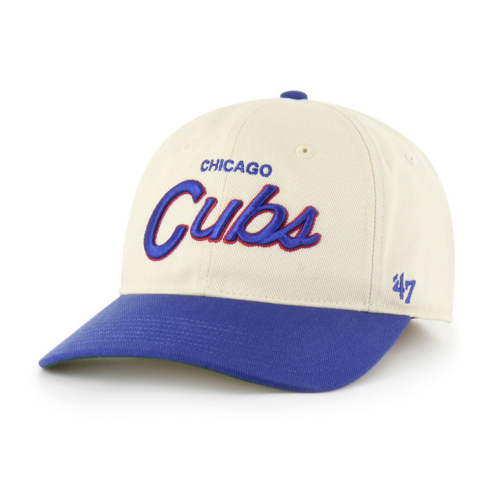 Chicago Cubs Crosstown Franchise Fitted Hat Natural