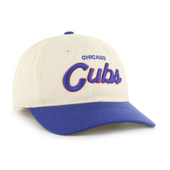 Chicago Cubs Crosstown Franchise Fitted Hat Natural