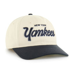 New York Yankees Crosstown Franchise Fitted Hat Natural