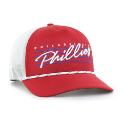 Philadelphia Phillies Brrr Downburst Mesh Hitch Adjustable Hat Red