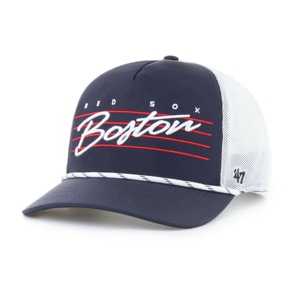Boston Red Sox Brrr Downburst Mesh Hitch Adjustable Hat Navy