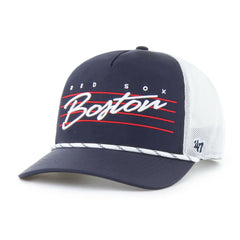 Boston Red Sox Brrr Downburst Mesh Hitch Adjustable Hat Navy