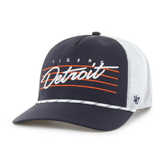 Detroit Tigers Brrr Downburst Mesh Hitch Adjustable Hat Navy