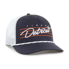 Detroit Tigers Brrr Downburst Mesh Hitch Adjustable Hat Navy
