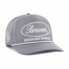 Milwaukee Brewers Foundational Hitch Adjustable Hat Gray