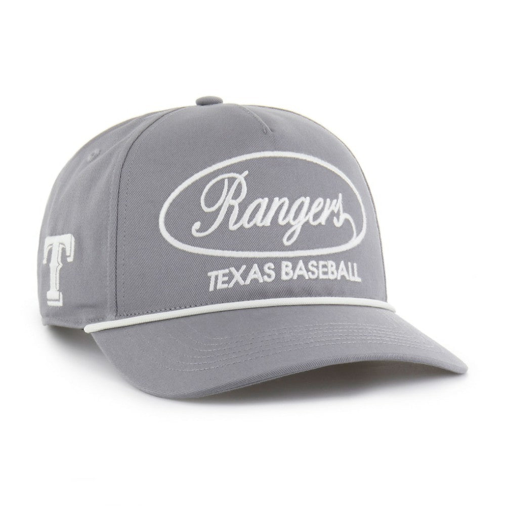 Texas Rangers Foundational Hitch Adjustable Hat Gray