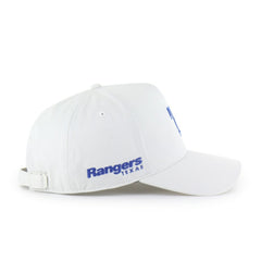 Texas Rangers Foundational Pinch Offside Adjustable Hat White