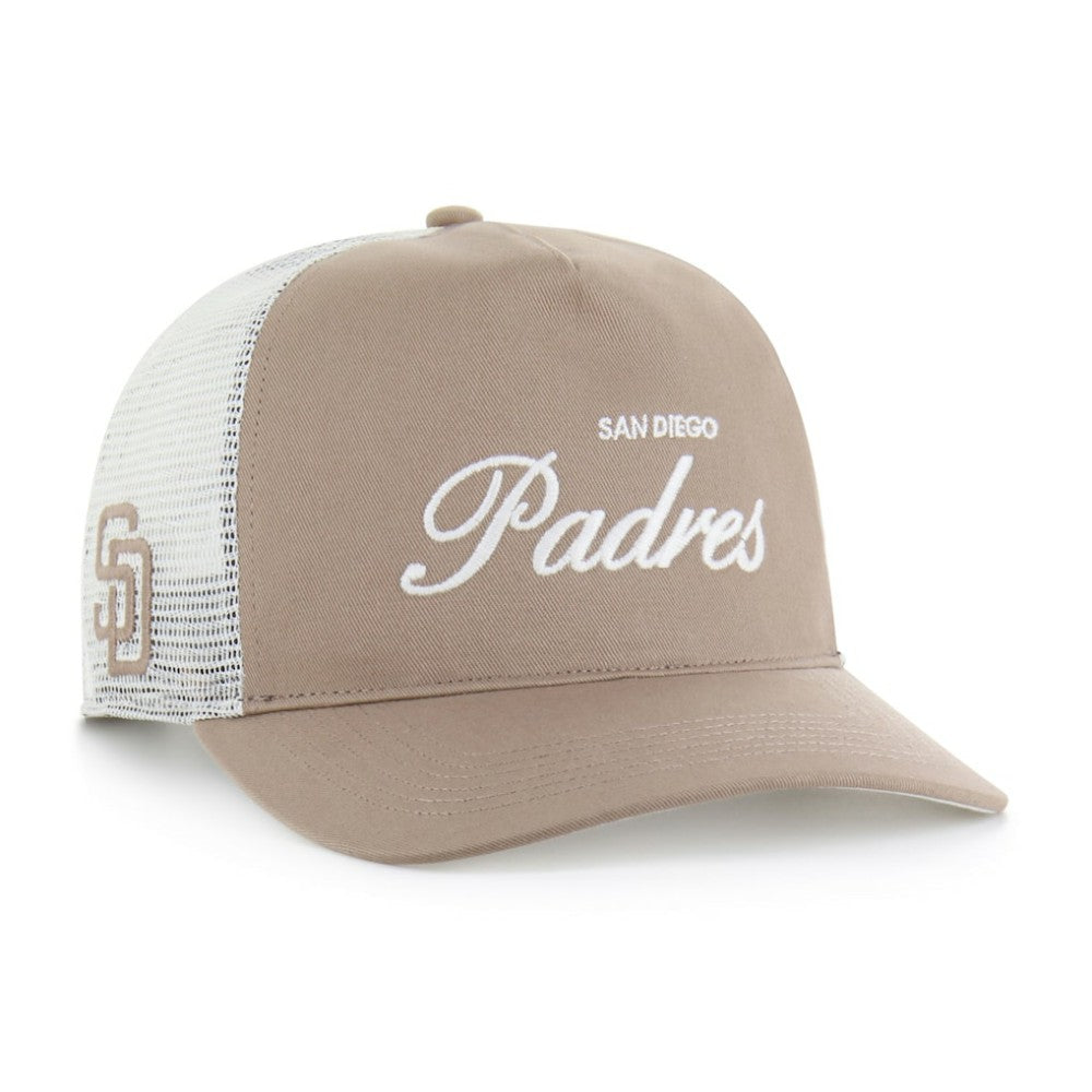 San Diego Padres Foundational Mesh Hitch Adjustable Hat Brown