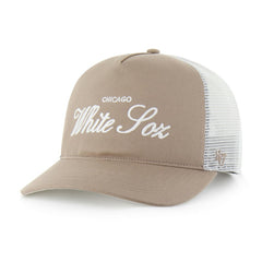 Chicago White Sox Foundational Mesh Hitch Adjustable Hat Brown