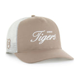 Detroit Tigers Foundational Mesh Hitch Adjustable Hat Brown