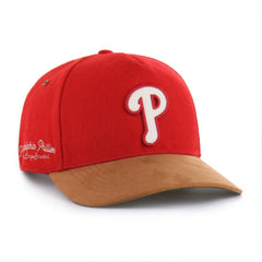 Philadelphia Phillies Gold Age Wool Hitch Adjustable Hat Red