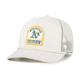 Athletics Gravestone Adjustable Trucker Hat Cream
