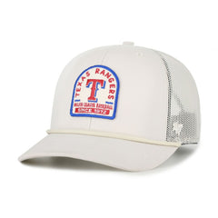 Texas Rangers Gravestone Adjustable Trucker Hat Cream
