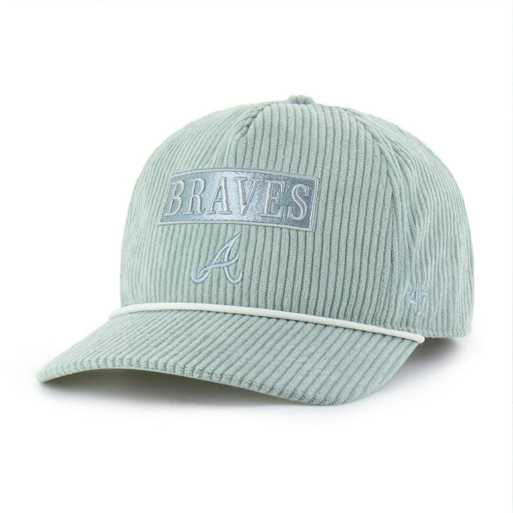 Atlanta Braves Women's The Luminance Collection Mellow Hitch Adjustable Hat Jade