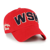 Washington Nationals Women's Zoey Clean Up Adjustable Hat Red