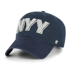 New York Yankees Women's Zoey Clean Up Adjustable Hat Navy