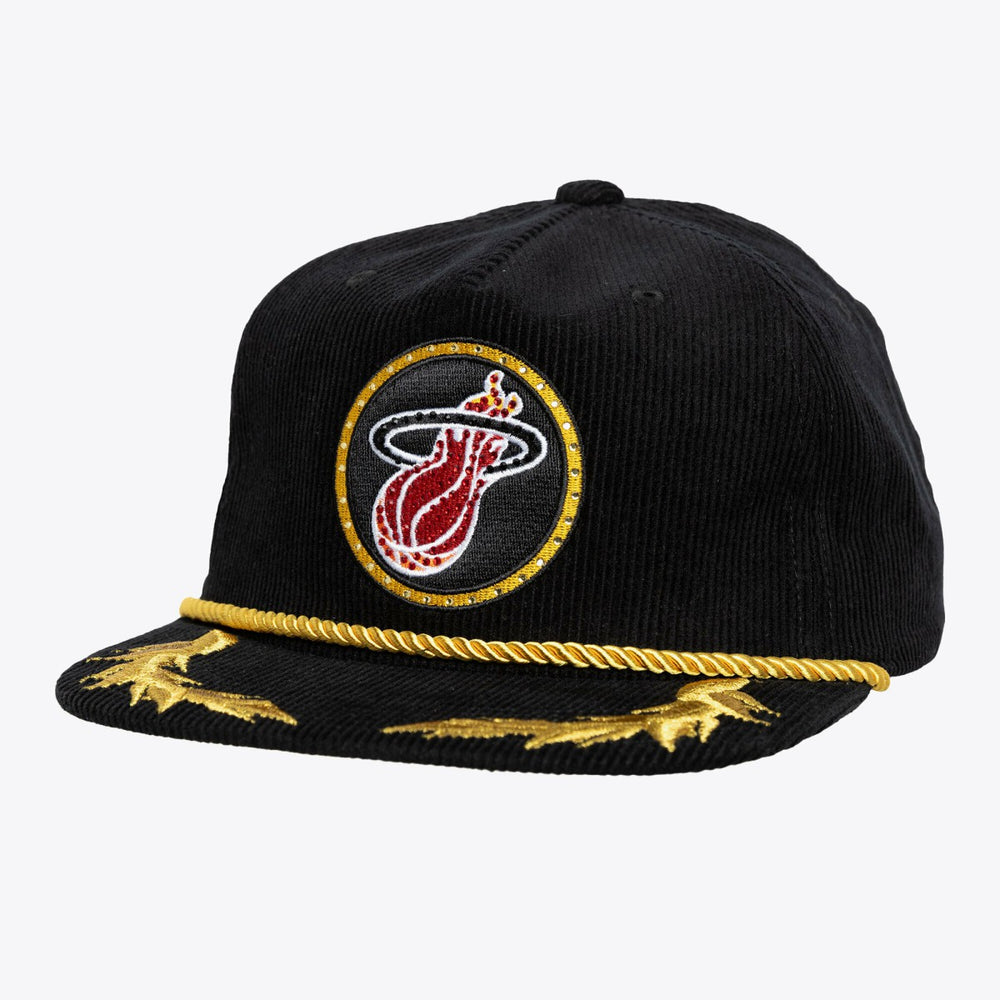 Miami Heat x DANNIJO Women's Deadstock Cord Snapback Hat - Black outlet