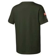 Cincinnati Bengals Youth 2025 Salute to Service Sideline Dri-FIT T-Shirt - Olive outlet
