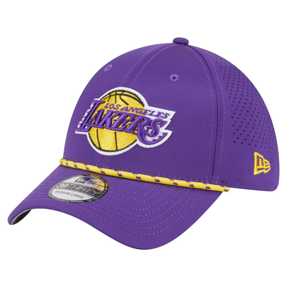 Los Angeles Lakers Featherweight Poly Rope Flex 39Thirty Hat - Purple cheap