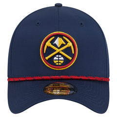 Denver Nuggets Featherweight Poly Rope Flex 39Thirty Hat sale - Navy shop